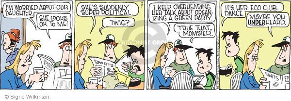 Comic Strip Signe Wilkinson  Family Tree 2011-01-24 environment