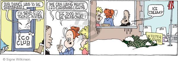 Comic Strip Signe Wilkinson  Family Tree 2011-01-25 environment