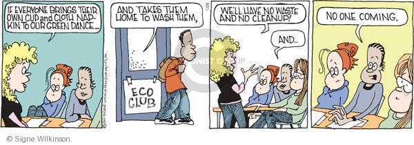 Comic Strip Signe Wilkinson  Family Tree 2011-01-29 environment