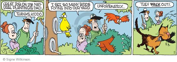 Comic Strip Signe Wilkinson  Family Tree 2011-05-03 habitat