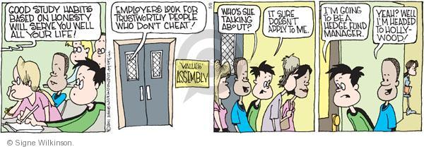 Comic Strip Signe Wilkinson  Family Tree 2011-05-09 ethical