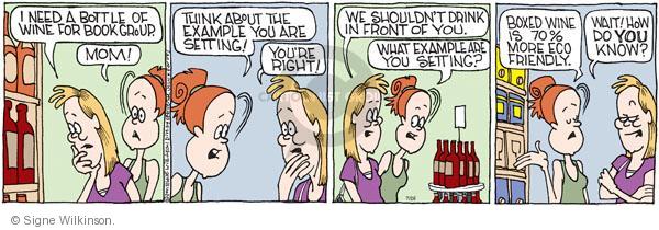 Comic Strip Signe Wilkinson  Family Tree 2011-07-26 environment