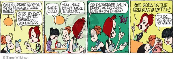 Comic Strip Signe Wilkinson  Family Tree 2011-08-04 environment