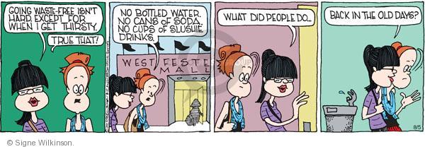 Comic Strip Signe Wilkinson  Family Tree 2011-08-05 environment