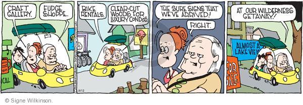 Comic Strip Signe Wilkinson  Family Tree 2011-08-12 environment