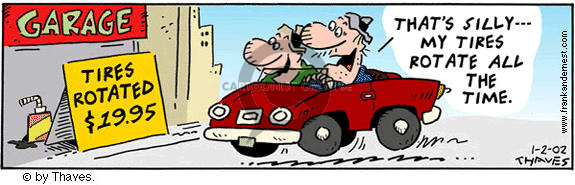 Comic Strip Bob Thaves Tom Thaves  Frank and Ernest 2002-01-02 $19.95