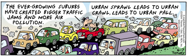 Comic Strip Bob Thaves Tom Thaves  Frank and Ernest 2004-06-07 air pollution