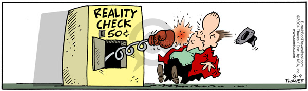 Comic Strip Bob Thaves Tom Thaves  Frank and Ernest 2004-08-09 $.50