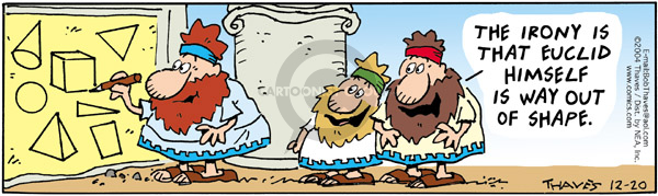 Comic Strip Bob Thaves Tom Thaves  Frank and Ernest 2004-12-20 math