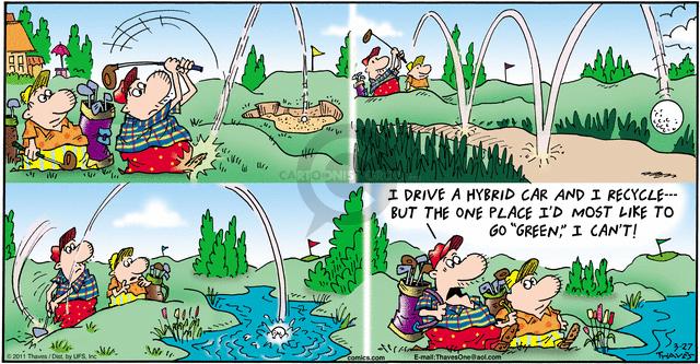 Comic Strip Bob Thaves Tom Thaves  Frank and Ernest 2011-03-27 environment