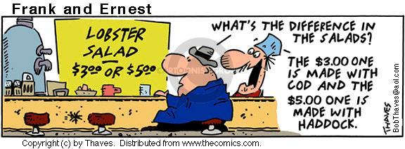 Comic Strip Bob Thaves Tom Thaves  Frank and Ernest 2000-11-18 $3.00