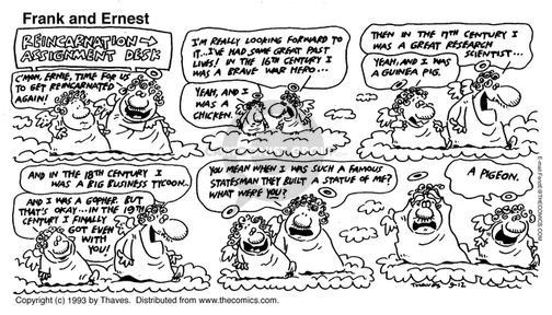 Comic Strip Bob Thaves Tom Thaves  Frank and Ernest 1993-09-12 19th Century