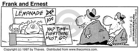 Comic Strip Bob Thaves Tom Thaves  Frank and Ernest 1997-06-09 $.25