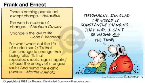 Comic Strip Bob Thaves Tom Thaves  Frank and Ernest 1998-03-15 'tis