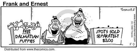 Comic Strip Bob Thaves Tom Thaves  Frank and Ernest 1998-05-09 $3.00