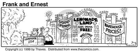 Comic Strip Bob Thaves Tom Thaves  Frank and Ernest 1999-07-02 $.25