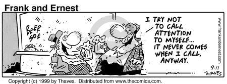 Comic Strip Bob Thaves Tom Thaves  Frank and Ernest 1999-09-11 $.50