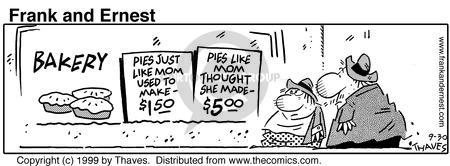 Comic Strip Bob Thaves Tom Thaves  Frank and Ernest 1999-09-30 $1.50