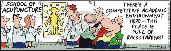 Comic Strip Bob Thaves Tom Thaves  Frank and Ernest 2012-02-29 environment