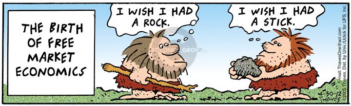 Comic Strip Bob Thaves Tom Thaves  Frank and Ernest 2012-04-30 2005