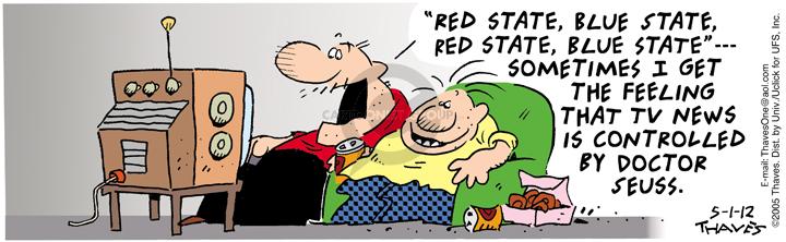 Comic Strip Bob Thaves Tom Thaves  Frank and Ernest 2012-05-01 2005