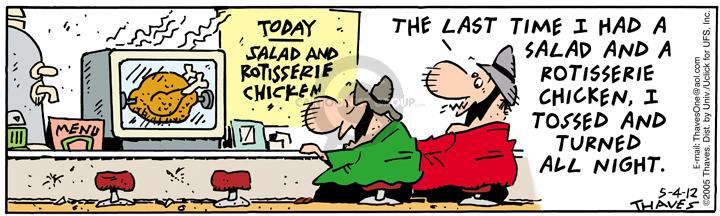 Comic Strip Bob Thaves Tom Thaves  Frank and Ernest 2012-05-04 2005