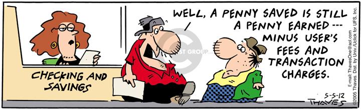 Comic Strip Bob Thaves Tom Thaves  Frank and Ernest 2012-05-05 2005