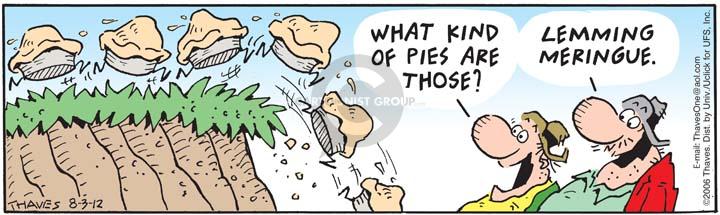 Comic Strip Bob Thaves Tom Thaves  Frank and Ernest 2012-08-03 2006