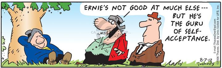 Comic Strip Bob Thaves Tom Thaves  Frank and Ernest 2012-08-07 2006