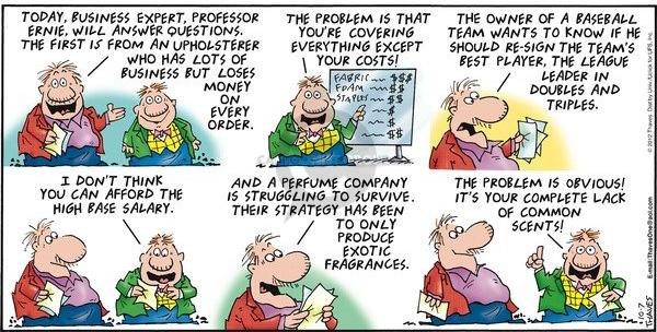 Comic Strip Bob Thaves Tom Thaves  Frank and Ernest 2012-10-07 baseball