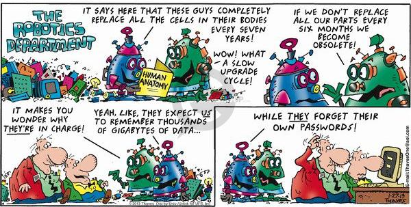 Comic Strip Bob Thaves Tom Thaves  Frank and Ernest 2013-01-27 2006