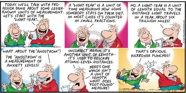 Comic Strip Bob Thaves Tom Thaves  Frank and Ernest 2013-03-24 fraction