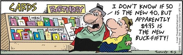 Comic Strip Bob Thaves Tom Thaves  Frank and Ernest 2013-04-05 $1.50