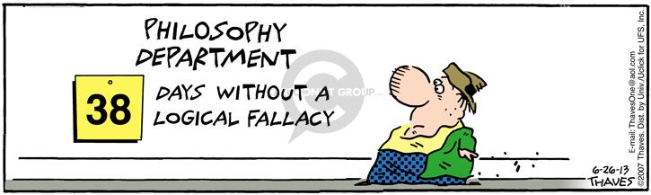 Comic Strip Bob Thaves Tom Thaves  Frank and Ernest 2013-06-26 2007