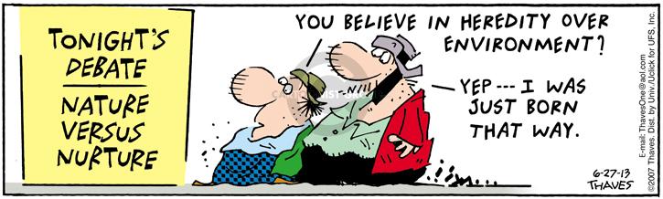 Comic Strip Bob Thaves Tom Thaves  Frank and Ernest 2013-06-27 2007