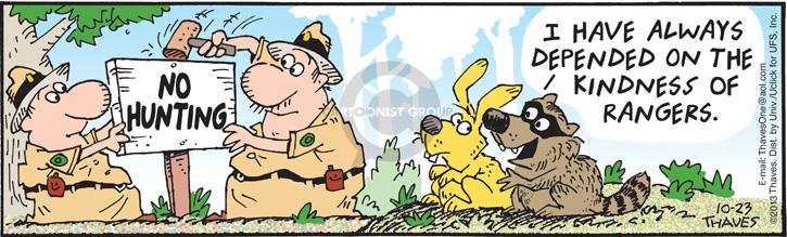 Comic Strip Bob Thaves Tom Thaves  Frank and Ernest 2013-10-23 kindness