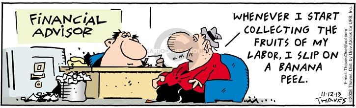 Comic Strip Bob Thaves Tom Thaves  Frank and Ernest 2013-11-12 2008