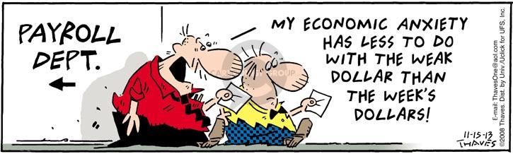 Comic Strip Bob Thaves Tom Thaves  Frank and Ernest 2013-11-15 2008