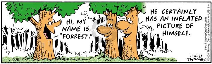 Comic Strip Bob Thaves Tom Thaves  Frank and Ernest 2013-11-16 2008