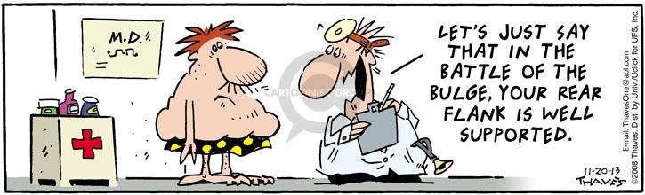 Comic Strip Bob Thaves Tom Thaves  Frank and Ernest 2013-11-20 2008