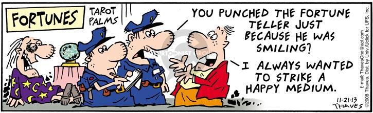 Comic Strip Bob Thaves Tom Thaves  Frank and Ernest 2013-11-21 2008