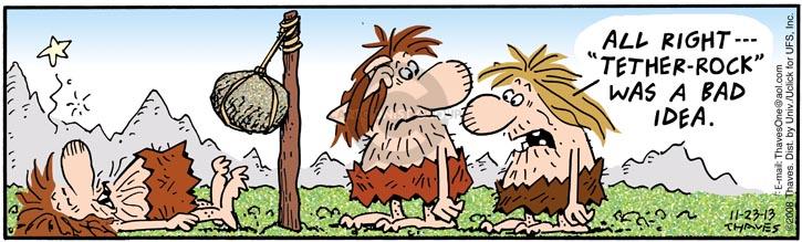 Comic Strip Bob Thaves Tom Thaves  Frank and Ernest 2013-11-23 2008