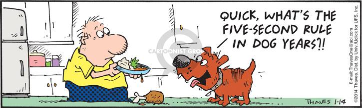 Comic Strip Bob Thaves Tom Thaves  Frank and Ernest 2014-01-14 multiplication