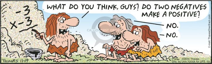Comic Strip Bob Thaves Tom Thaves  Frank and Ernest 2014-11-19 math