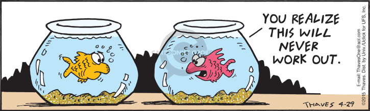 Comic Strip Bob Thaves Tom Thaves  Frank and Ernest 2015-04-29 environment