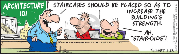 Comic Strip Bob Thaves Tom Thaves  Frank and Ernest 2015-05-28 101