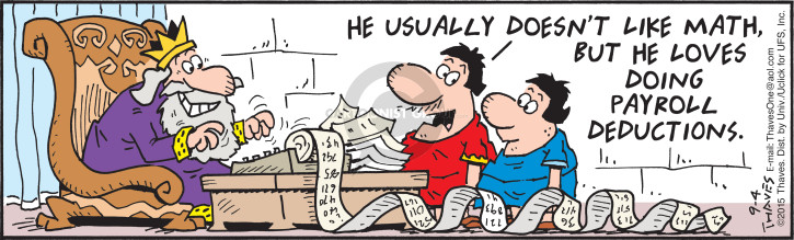 Comic Strip Bob Thaves Tom Thaves  Frank and Ernest 2015-09-04 math