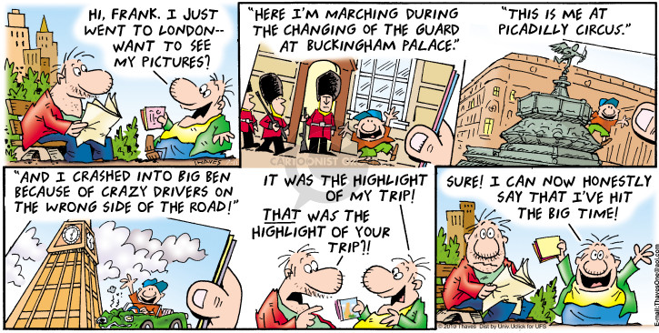 Comic Strip Bob Thaves Tom Thaves  Frank and Ernest 2015-10-04 2010