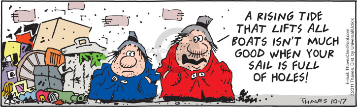 Comic Strip Bob Thaves Tom Thaves  Frank and Ernest 2016-10-17 2011