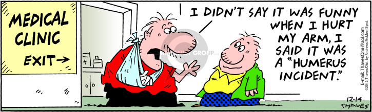 Comic Strip Bob Thaves Tom Thaves  Frank and Ernest 2017-12-14 2012